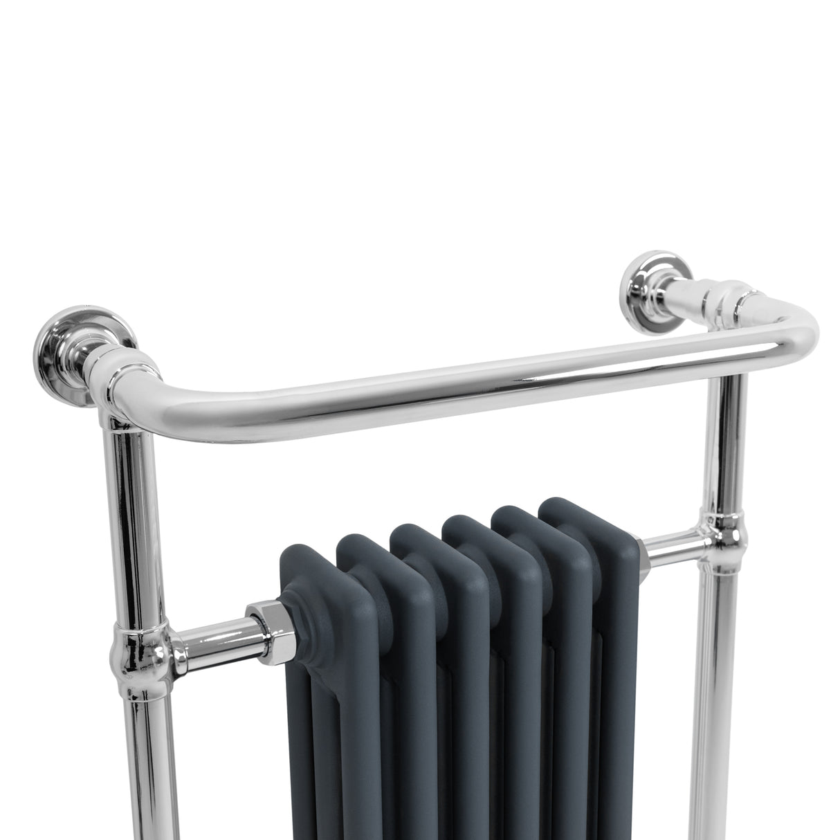Radiador Toallero Tradicional – 950mm x 570mm – Gris Antracita