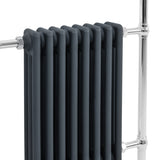 Radiador Toallero Tradicional – 950mm x 660mm – Gris Antracita