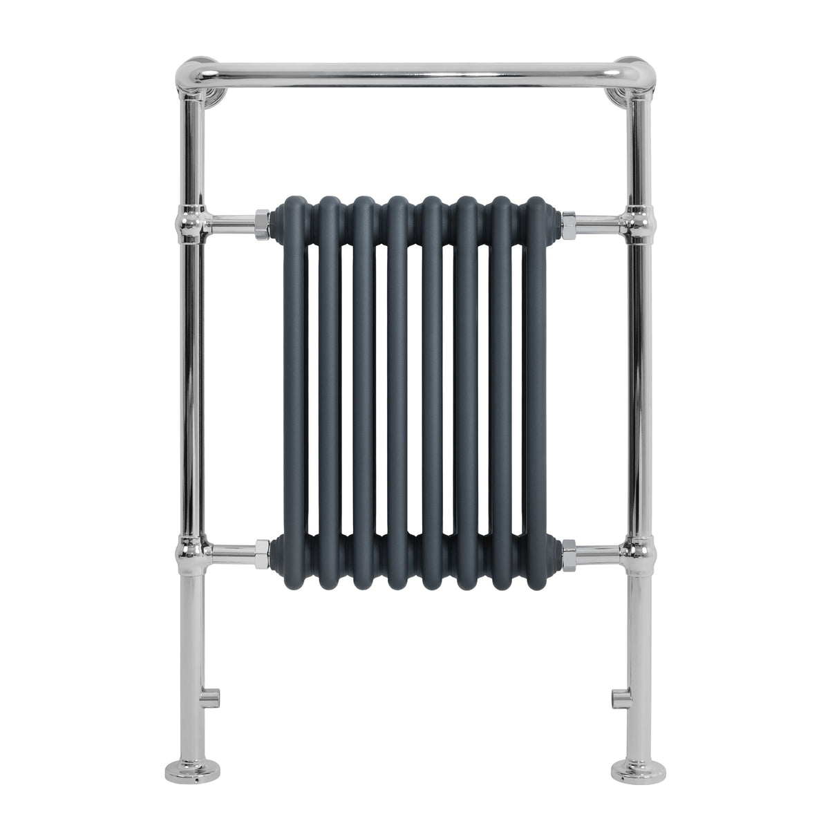 Radiador Toallero Tradicional – 950mm x 660mm – Gris Antracita
