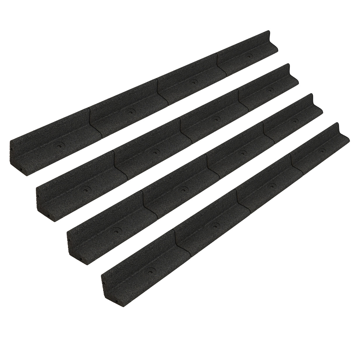 Bordura Flexible para Jardín 4 x 1.2 m – Negra