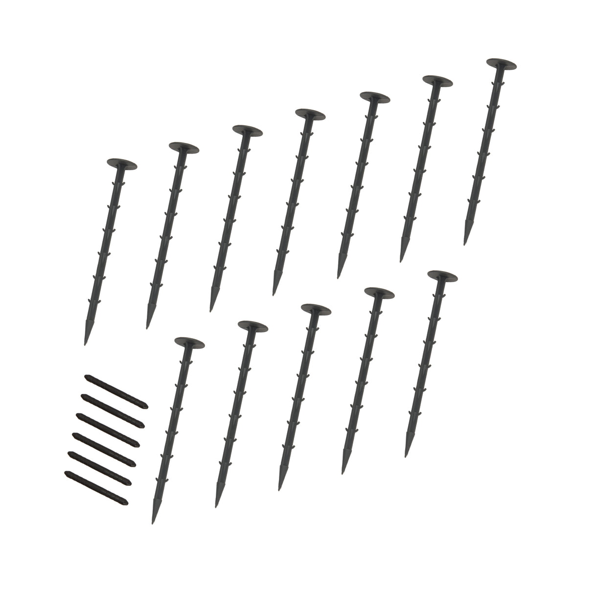 Bordura Flexible para Jardín 4 x 1.2 m – Negra