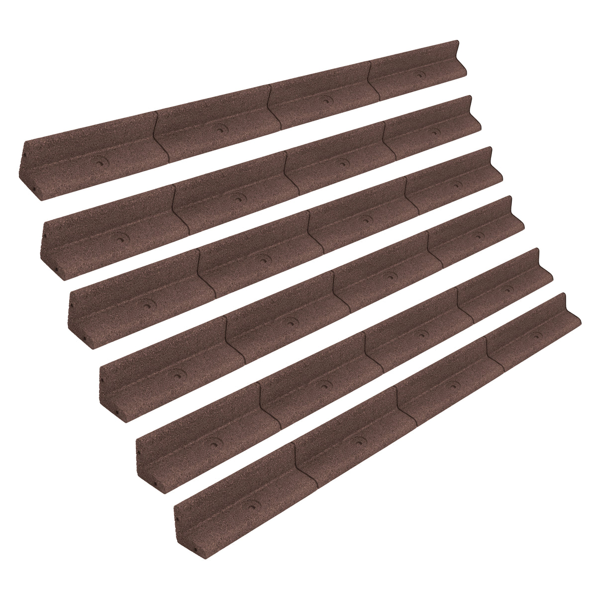 Bordura Flexible para Jardín 6 x 1.2 m – Marrón