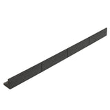 Bordura Flexible para Jardín 4 x 1.2 m – Gris