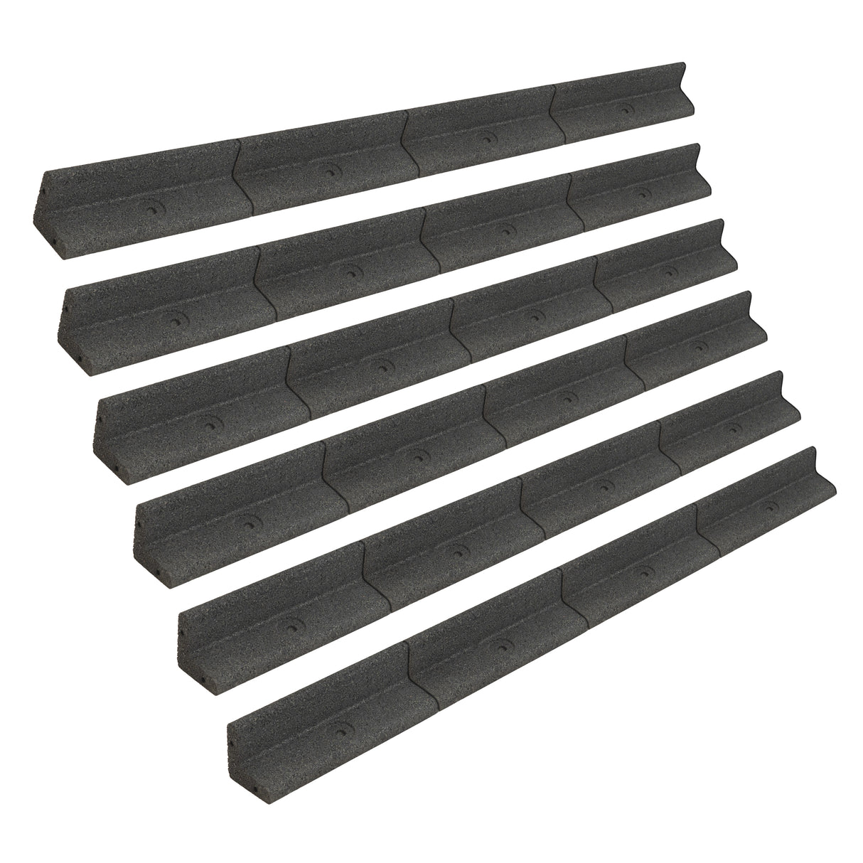 Bordura Flexible para Jardín 6 x 1.2 m – Gris