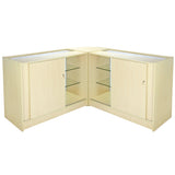 Conjunto de mostrador y expositor de tienda Pulsar Maple