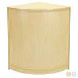 Mostrador de esquina para tienda minorista CM60 - Arce