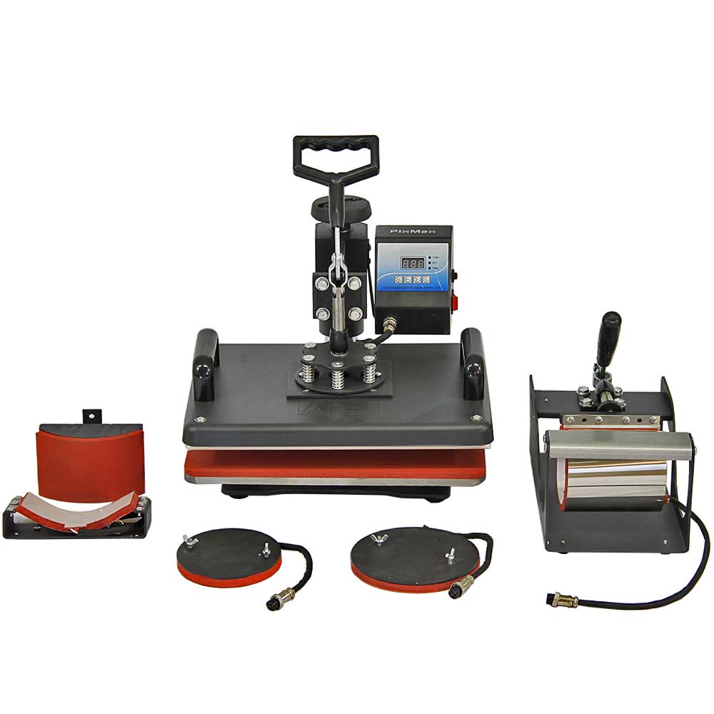 Kit de Plotter para Corte de Vinilo PixMax, Impresora y Prensas Térmicas