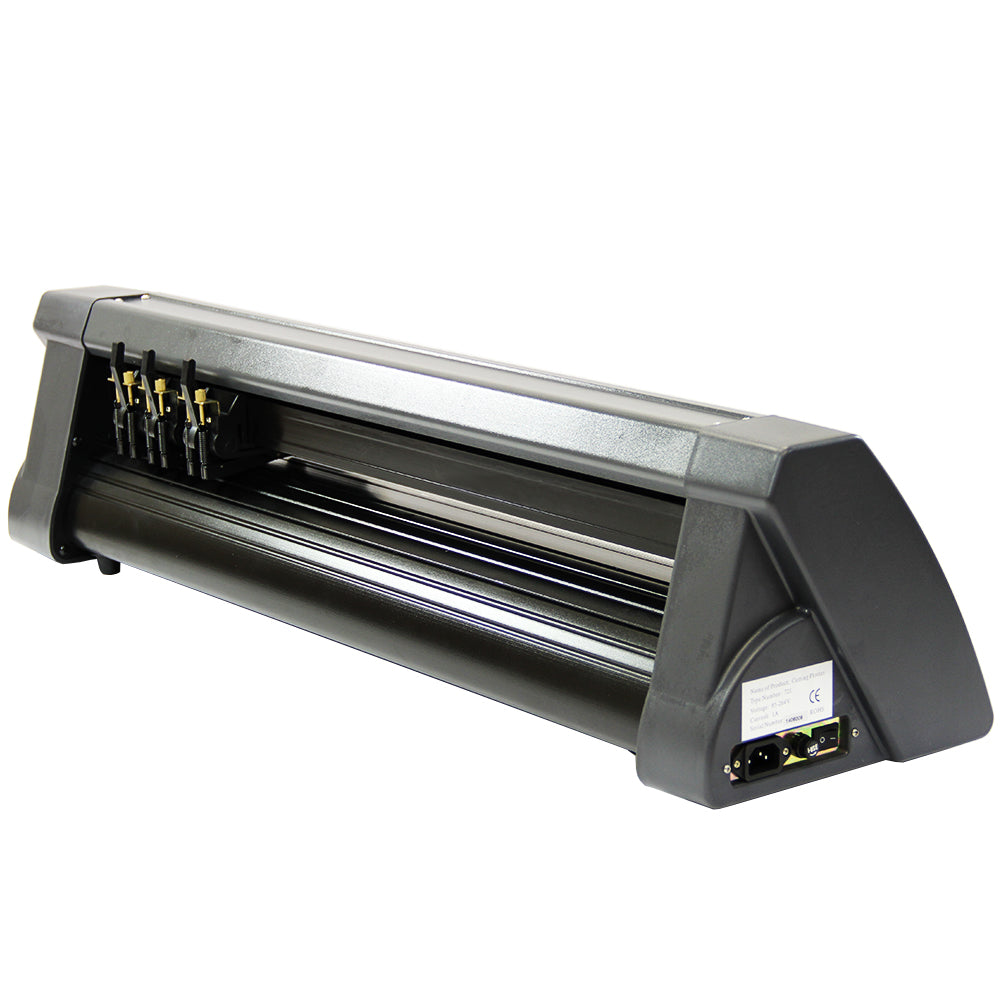 Paquete de cortadora de vinilo PixMax, prensa térmica plana de 50 cm e impresora