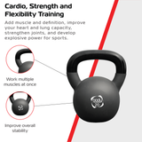 Pesa Rusa Kettlebell de Neopreno Body Revolution - 20kg