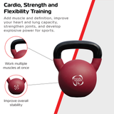 Pesa Rusa Kettlebell de Neopreno Body Revolution - 24kg