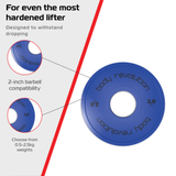 2x Discos para pesas 2 kg