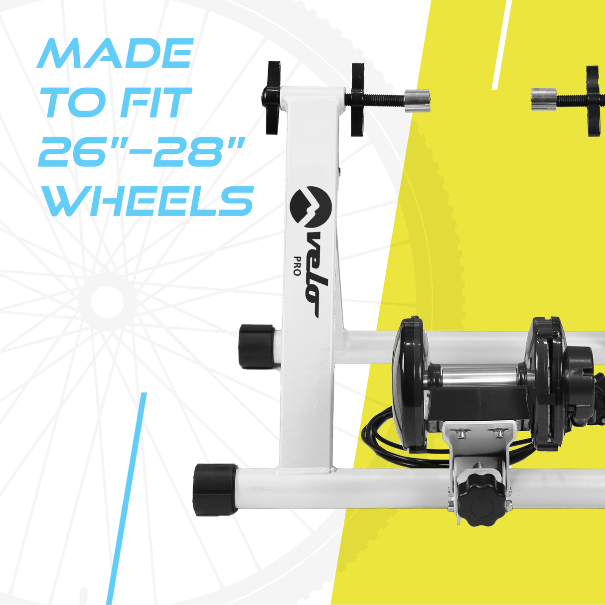 Velo Pro Turbo Trainer Fluido – Rodillo de Entrenamiento para Bicicleta de Carretera y Montaña