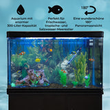 Acuario Completo de 300L con Mueble Negro