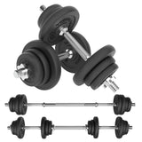 Set de Mancuernas Ajustables de Hierro Fundido 20 kg