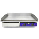 Plancha Eléctrica de Cocina Kukoo 70cm de Acero Inoxidable