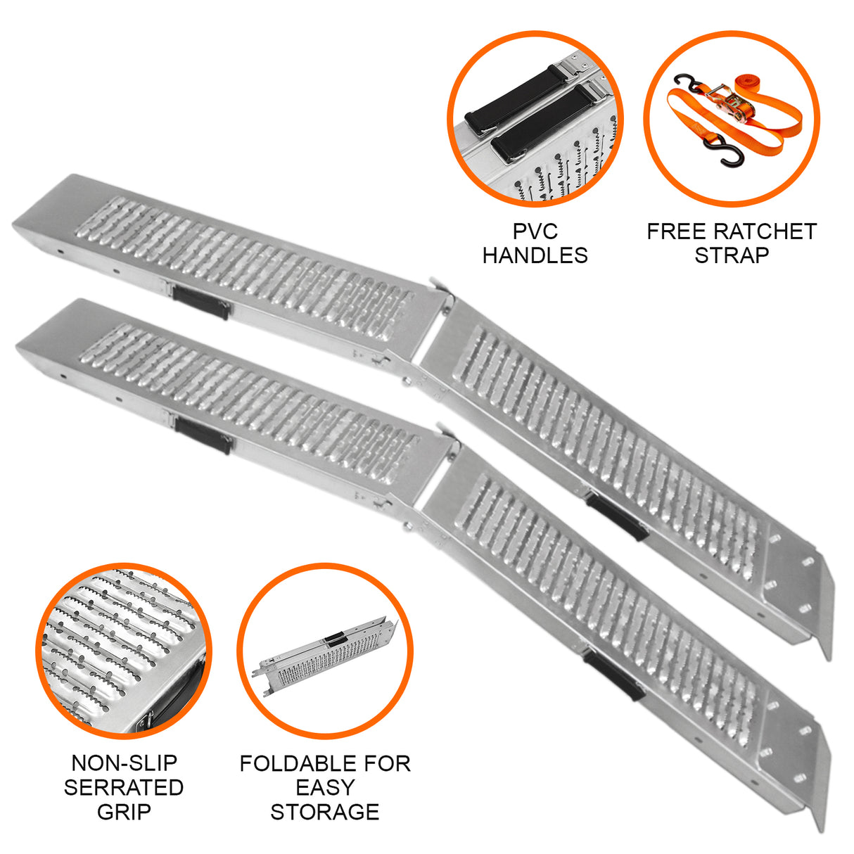 Rampas plegables para moto T-Mech