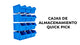 Organizadores de Piezas de Ferretería Almacén y Taller Apilables