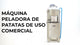Máquina Peladora de Patatas de Uso Comercial Capacidad 20 kg