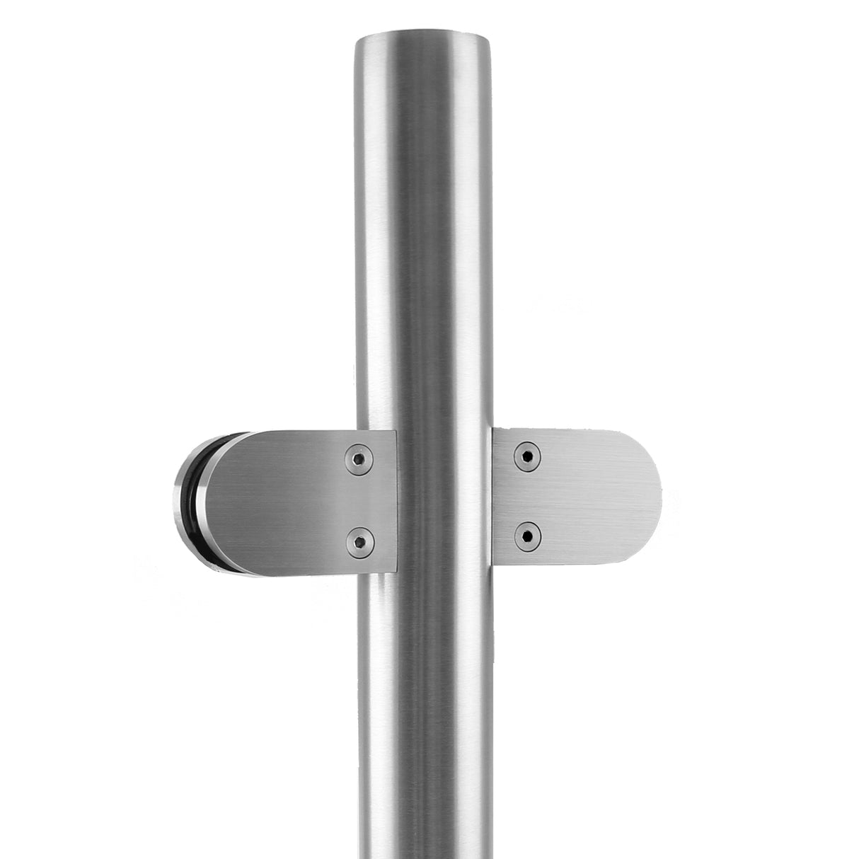 Palo Central de Balaustrada con Altura de 110cm en Acero Inoxidable