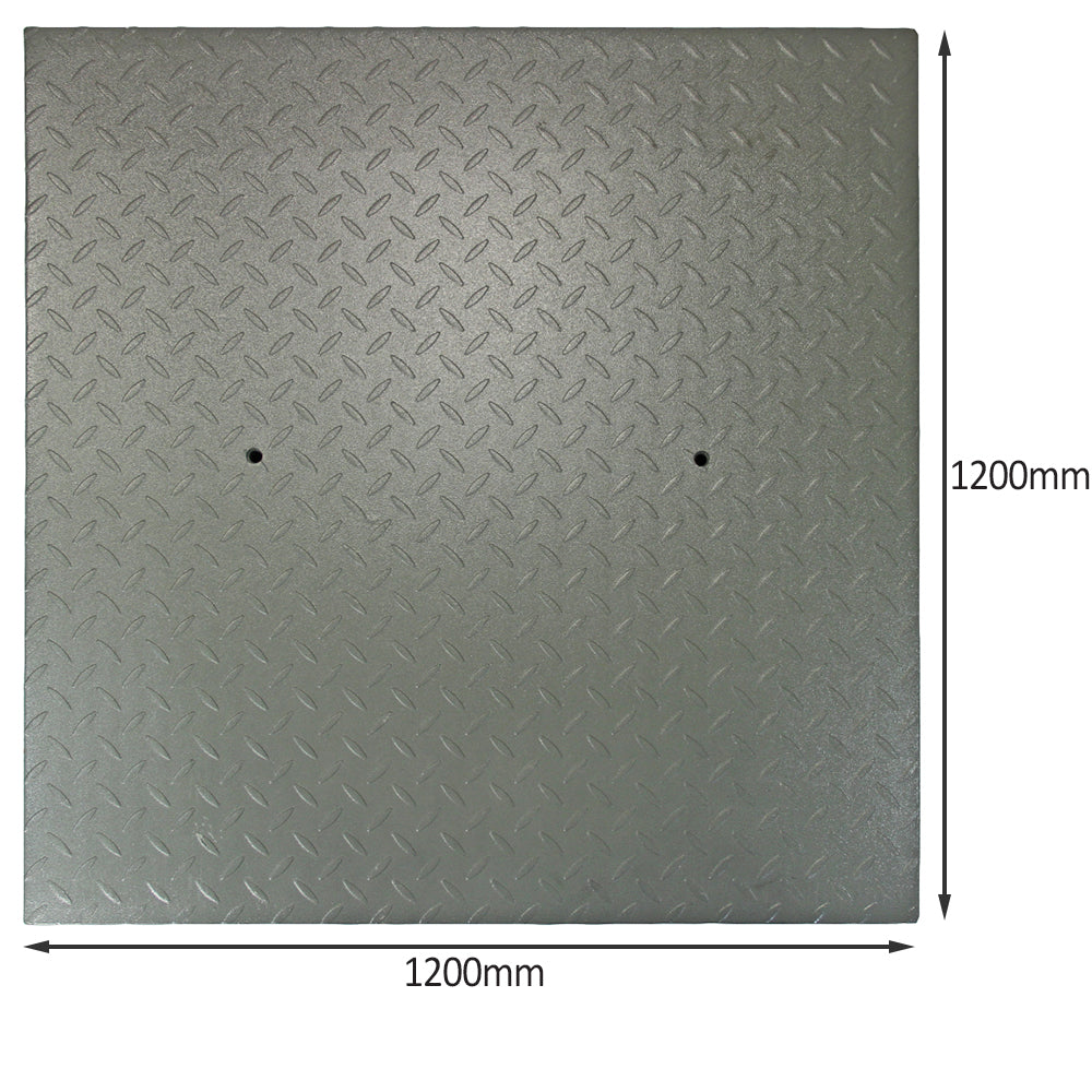 Balanza Industrial para Palet 120x120cm 3000kg Pantalla LCD Multifunción