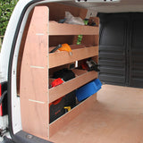 Revestimiento Interior Plateado para Furgoneta de 11 m2 y Estantería VW Caddy