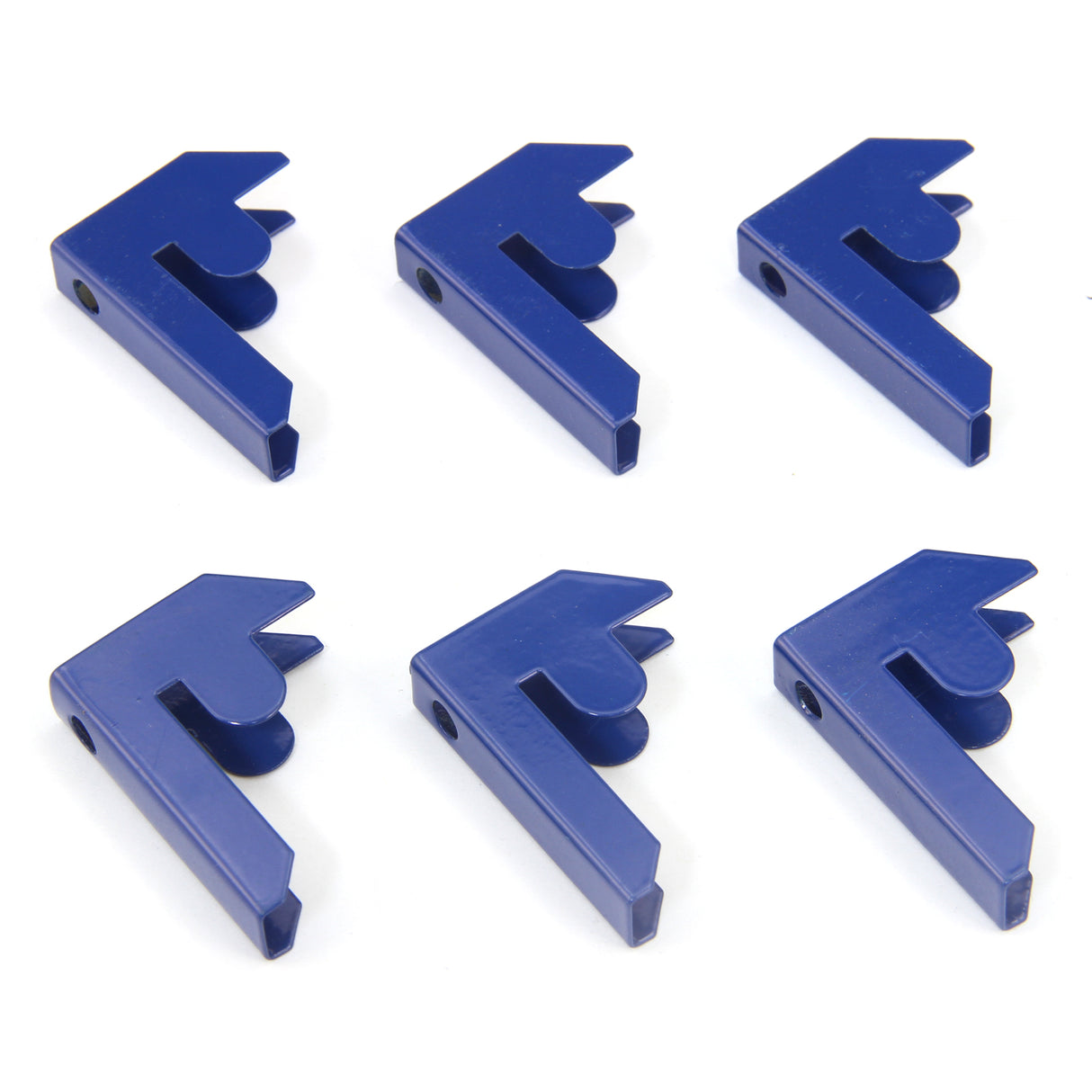 3 Estanterías T-Rax de Acero Sin Tornillos Azules 90cm de Ancho