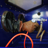 T-Mech Máquina de Revestimiento en Polvo y Cabina de Arenado de 220L