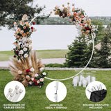 Arco de boda de 200cm – Blanco