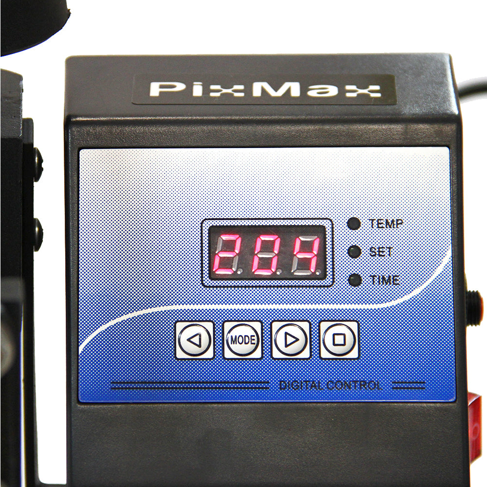 PixMax Prensa Térmica con Cinta de Calor para Sublimación de Platos y Impresora